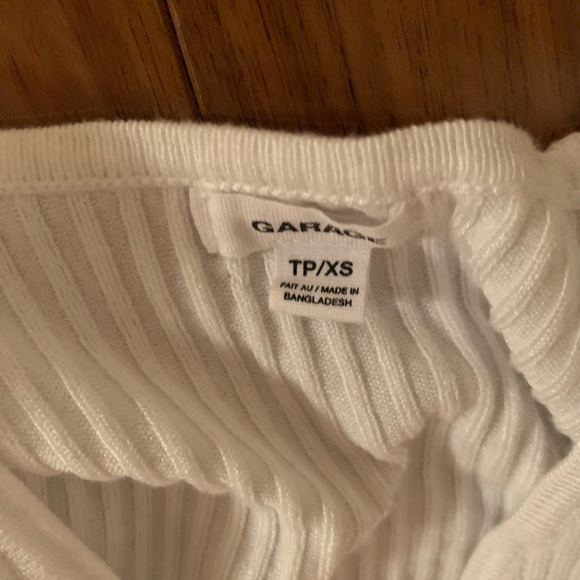 Garage long sleeve tie together cardigan🤍 - Picture 3 of 3